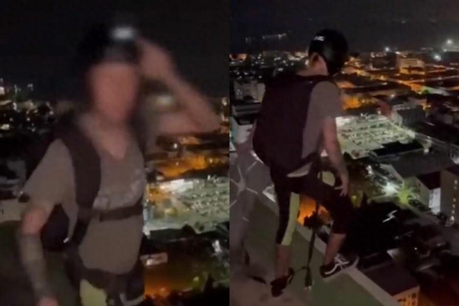 英国摄影师从泰国芭堤雅公寓跳伞后死亡（视频）