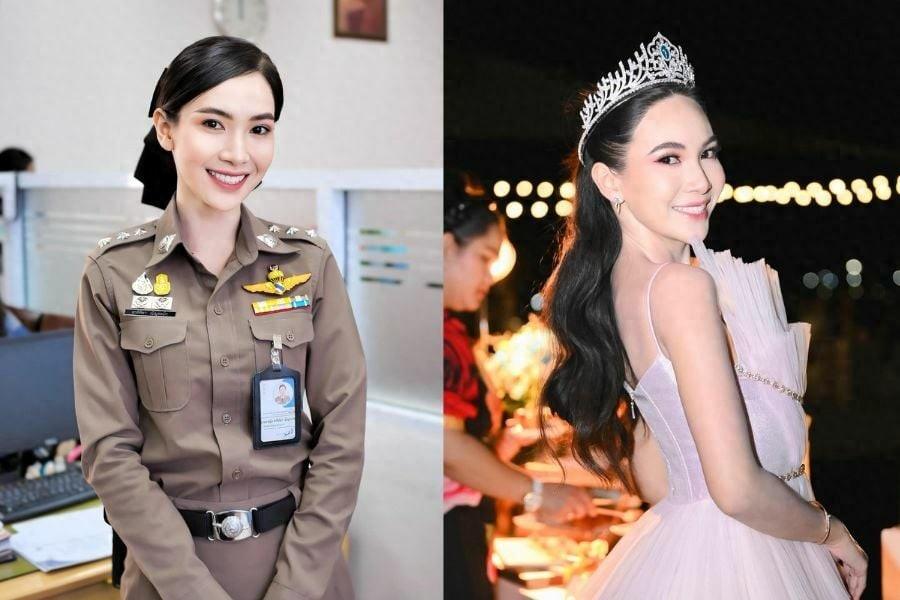 泰国警察参加 2024 年泰国小姐，这下火了！