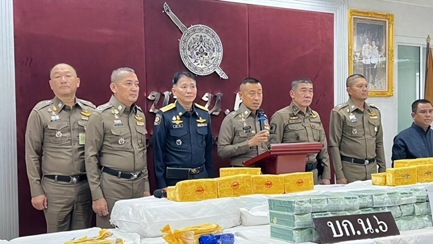 曼谷警方缉毒行动，搜出1000万粒冰毒丸和60公斤冰毒！