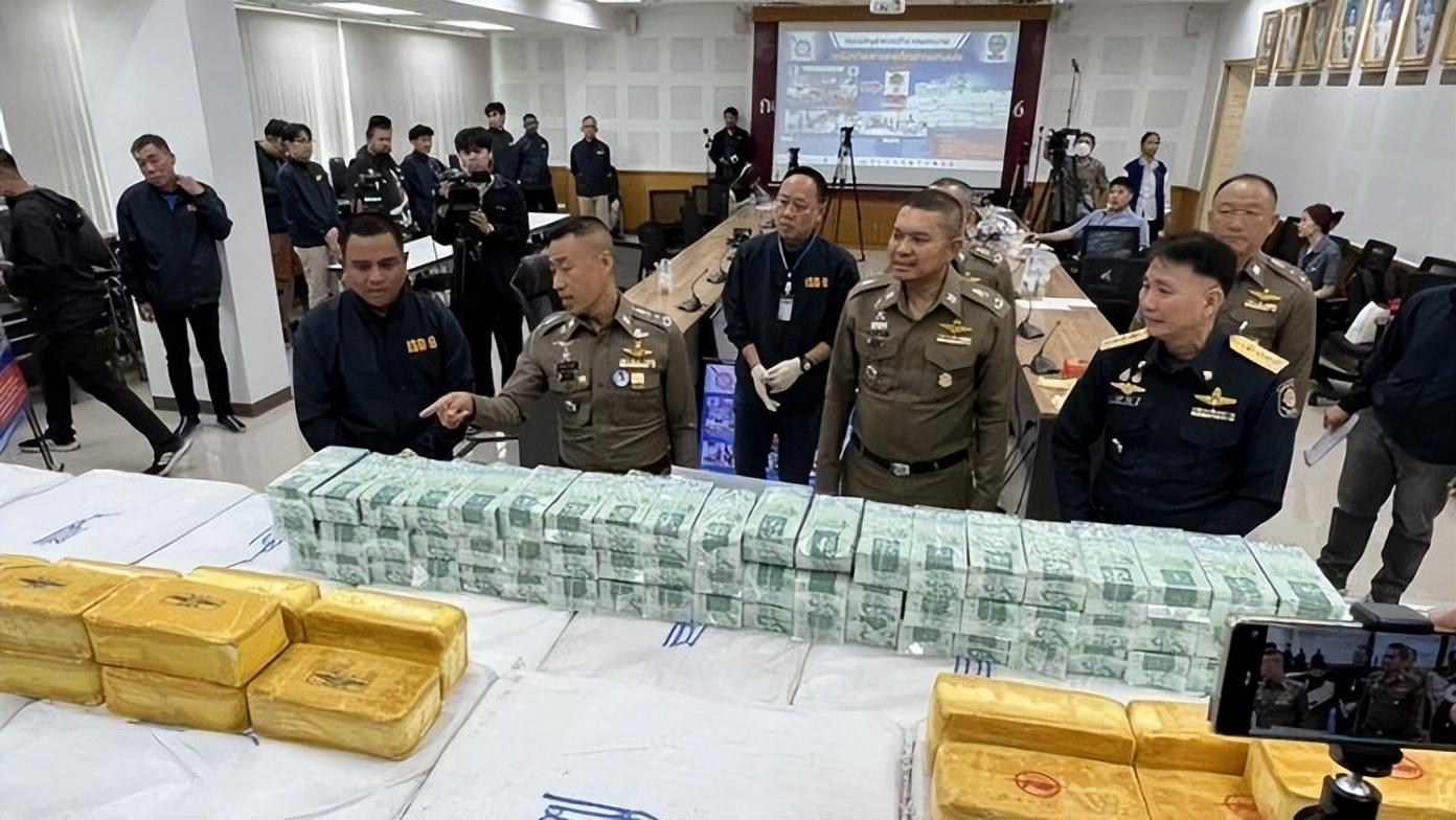 曼谷警方缉毒行动，搜出1000万粒冰毒丸和60公斤冰毒！