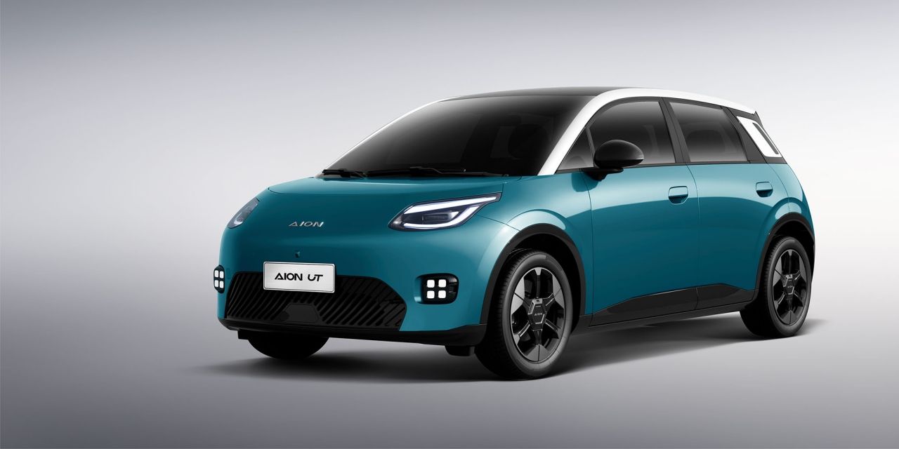 AION UT 在2025年12月B级电动车细分市场中销量排名第一