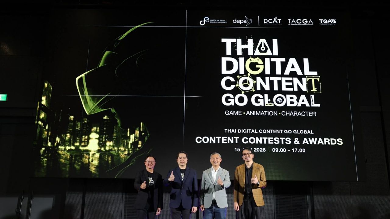 数字内容办公室持续推动泰国数字内容作品迈向国际水平