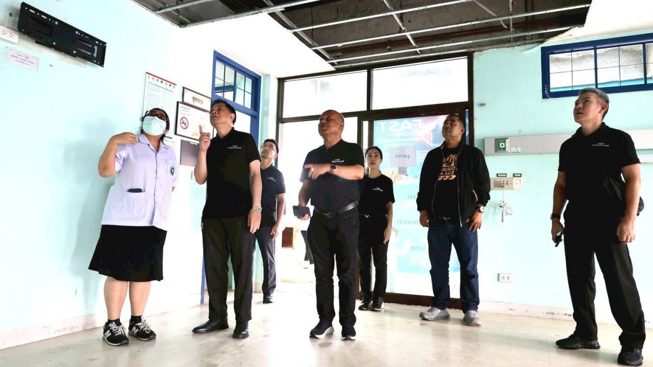 “达威” 物资支援合艾中央厨房 “皮拉潘” 检查帕帕勇医院损失