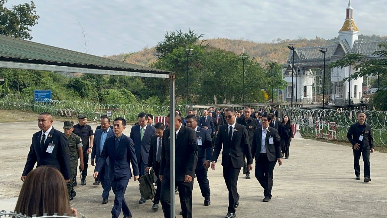 开始了，泰柬 GBC 会议第二天在尖竹汶举行，关注下午的讨论