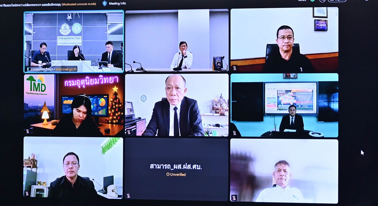 数字部次长与气象局会谈 关注季节变化期间的天气和洪水情况