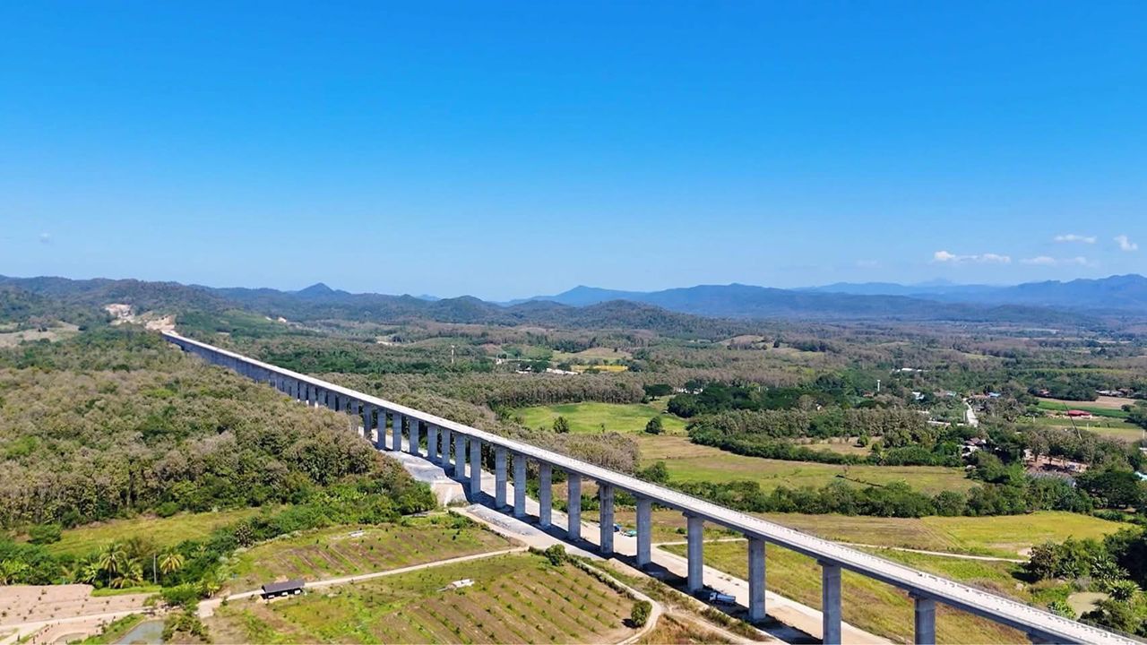 最新更新：北方双轨铁路“Den Chai–Chiang Rai–Chiang Khong”进展超过50%，预计71年启用