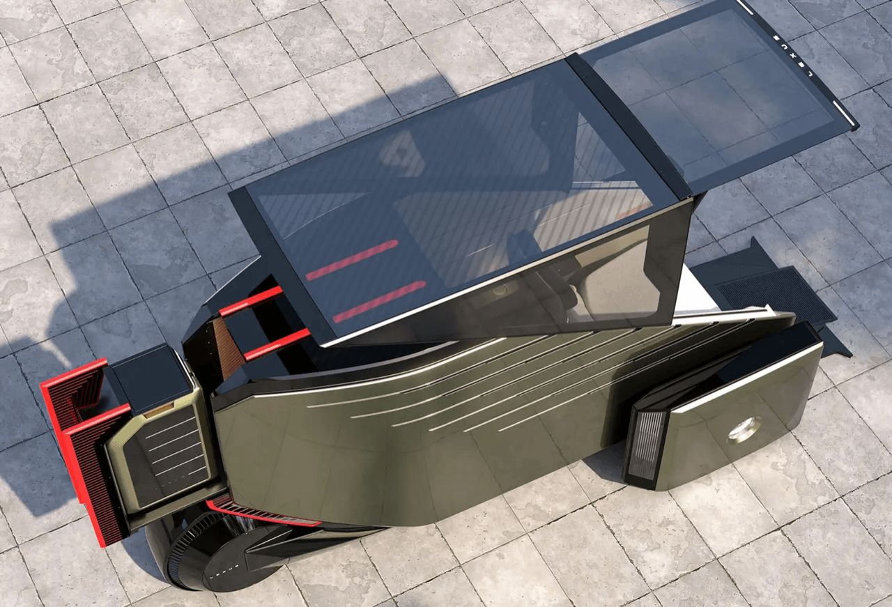 Lexus LS Micro Concept 三轮电动车！