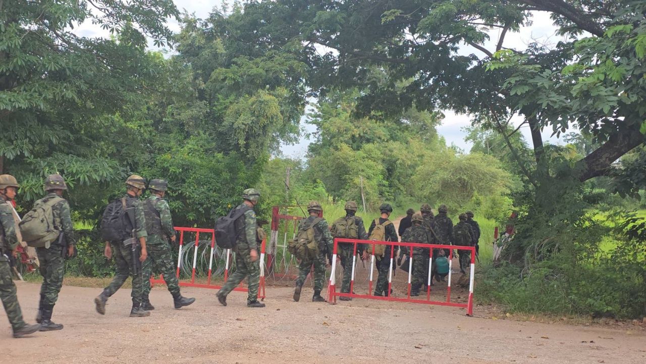 加强边境防守“邦农赞”，如发现携武器的柬埔寨士兵越界，将立即处理