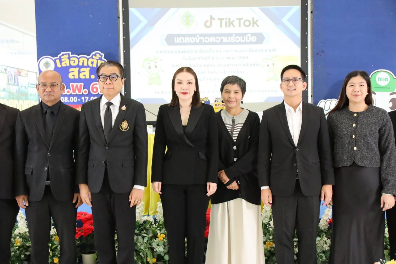 选举委员会携手泰国 TikTok 宣传选举与公投，指出可询问候选人立场但勿施压