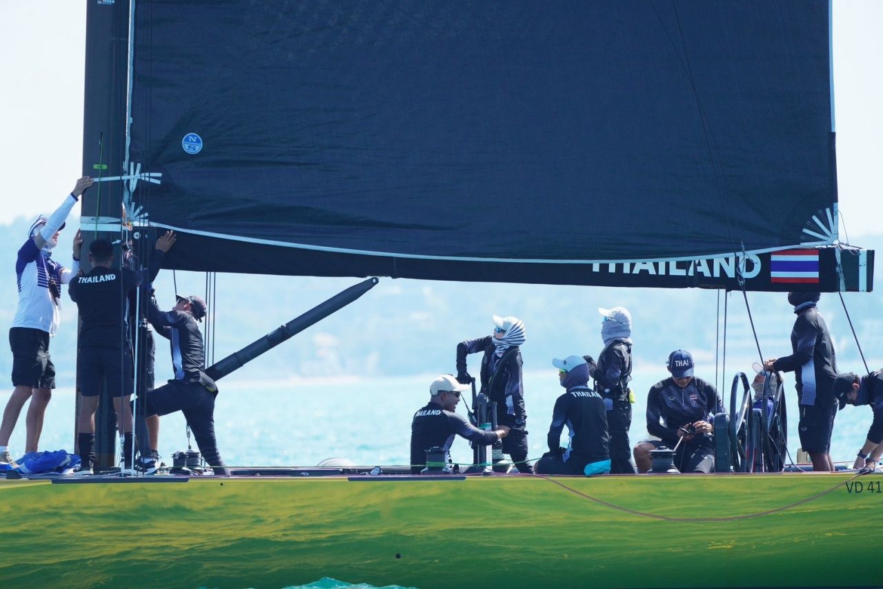 皇后策划三日帆船赛事 助泰国跃居榜首 明日争金