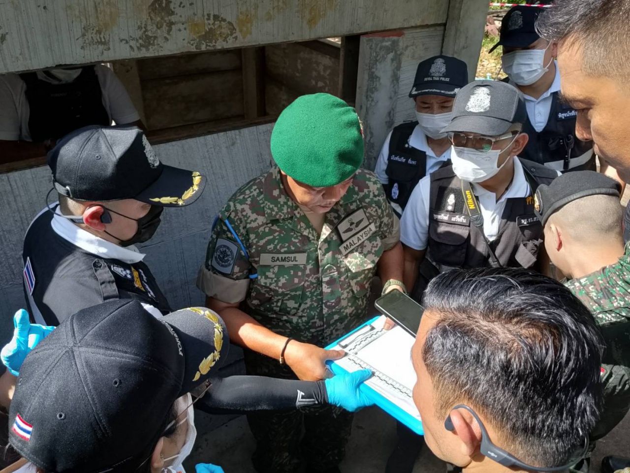 呈现柬埔寨子弹轨迹证据，意图杀害泰军，AOT团队在场