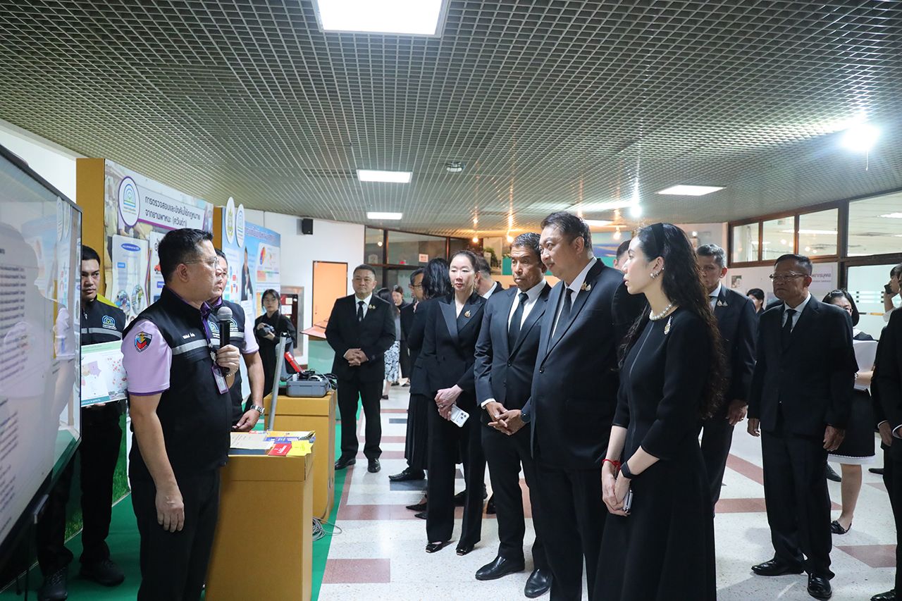 自然资源与环境部与曼谷市府及民间合作启动“绿色名单加”项目 呼吁检测车辆以减少PM 2.5污染