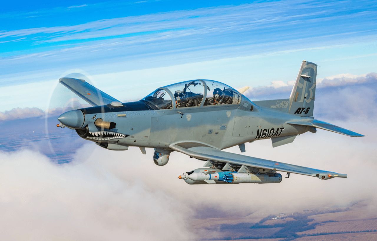 严酷的武器！透视泰国空军的Beechcraft® AT-6 Wolverine