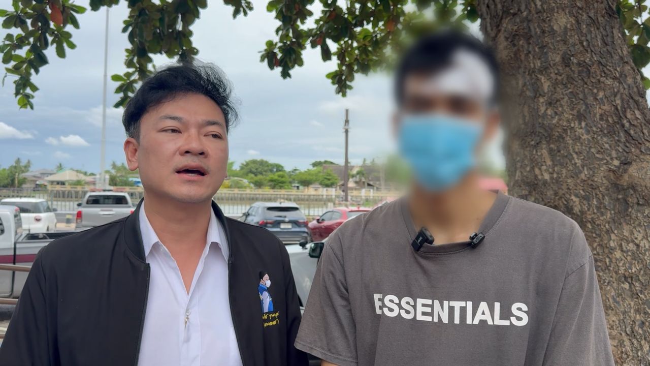 送货员索要225泰铢快递费，顾客不满持刀砍伤，缝24针