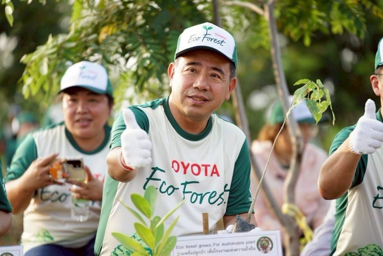 汽车产业：丰田推进联合植树，实现可持续工厂