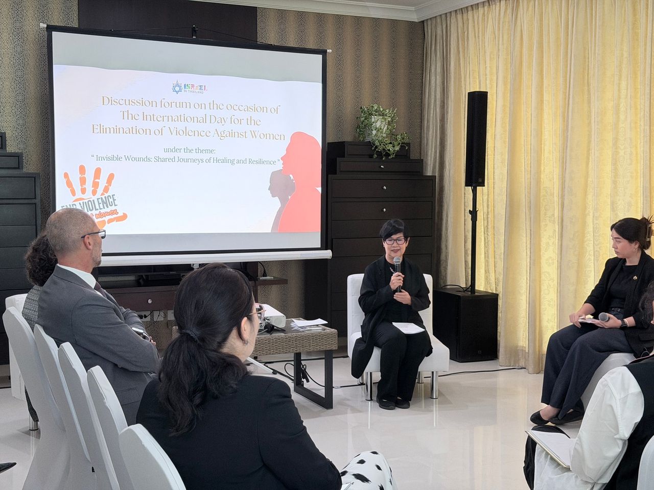 是时候停止沉默了：以色列大使表示世界必须共同结束针对女性的暴力