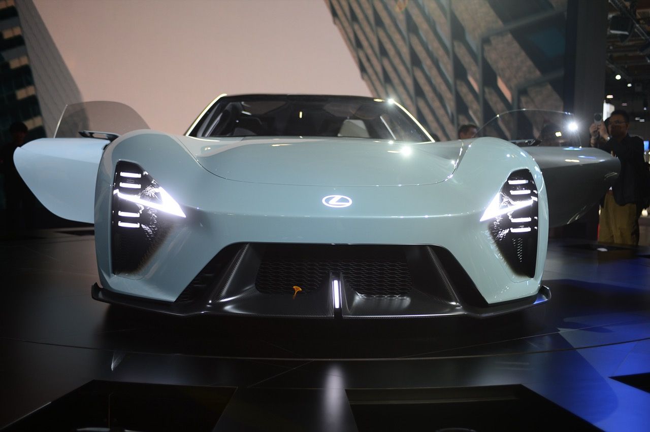 实车图：Lexus Sport Concept承袭LFA之势在2025日本移动展亮相