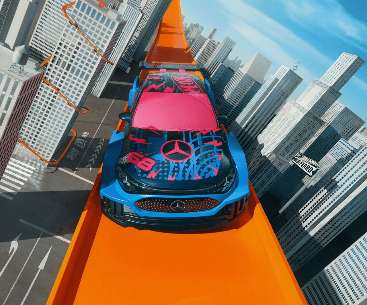 玩具车 Hot Wheels 梅赛德斯-奔驰 新款 CLA