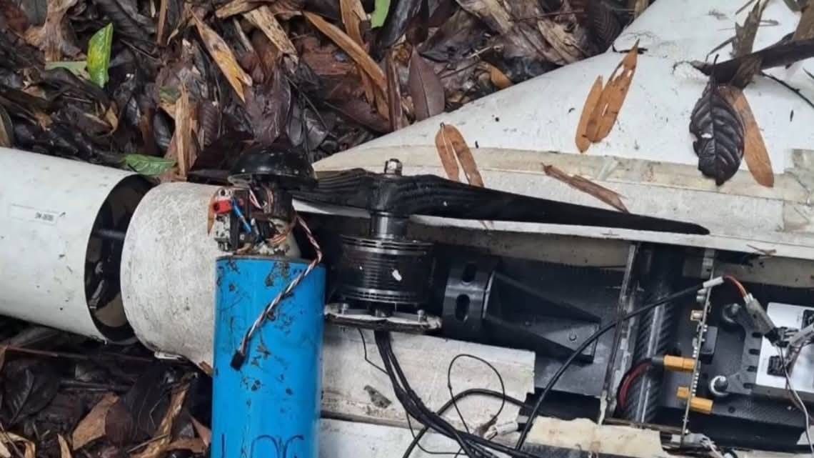 追踪自杀式无人机 爆炸头威力揭秘 谜团落入泰国