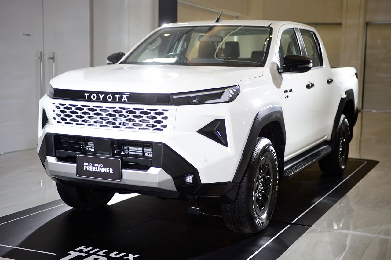 来了,TOYOTA HILUX TRAVO PRERUNNER 和 4TREX,查看型号和价格