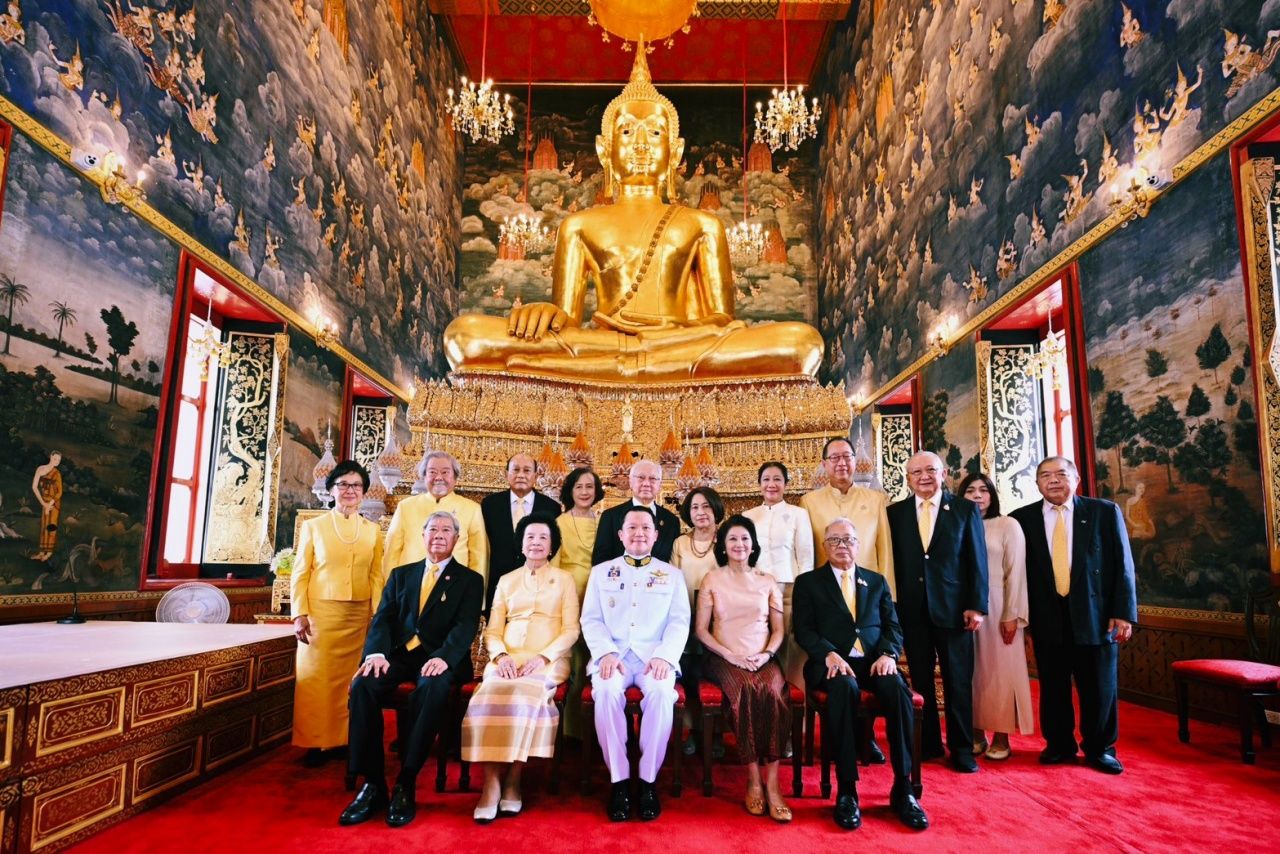 皇家御赐浴衣仪式由泰饮公众公司于2568年在德瓦拉库恩寺举行