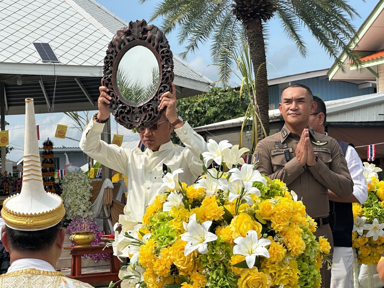 135年信仰！差春骚举办隆重的水上游行活动