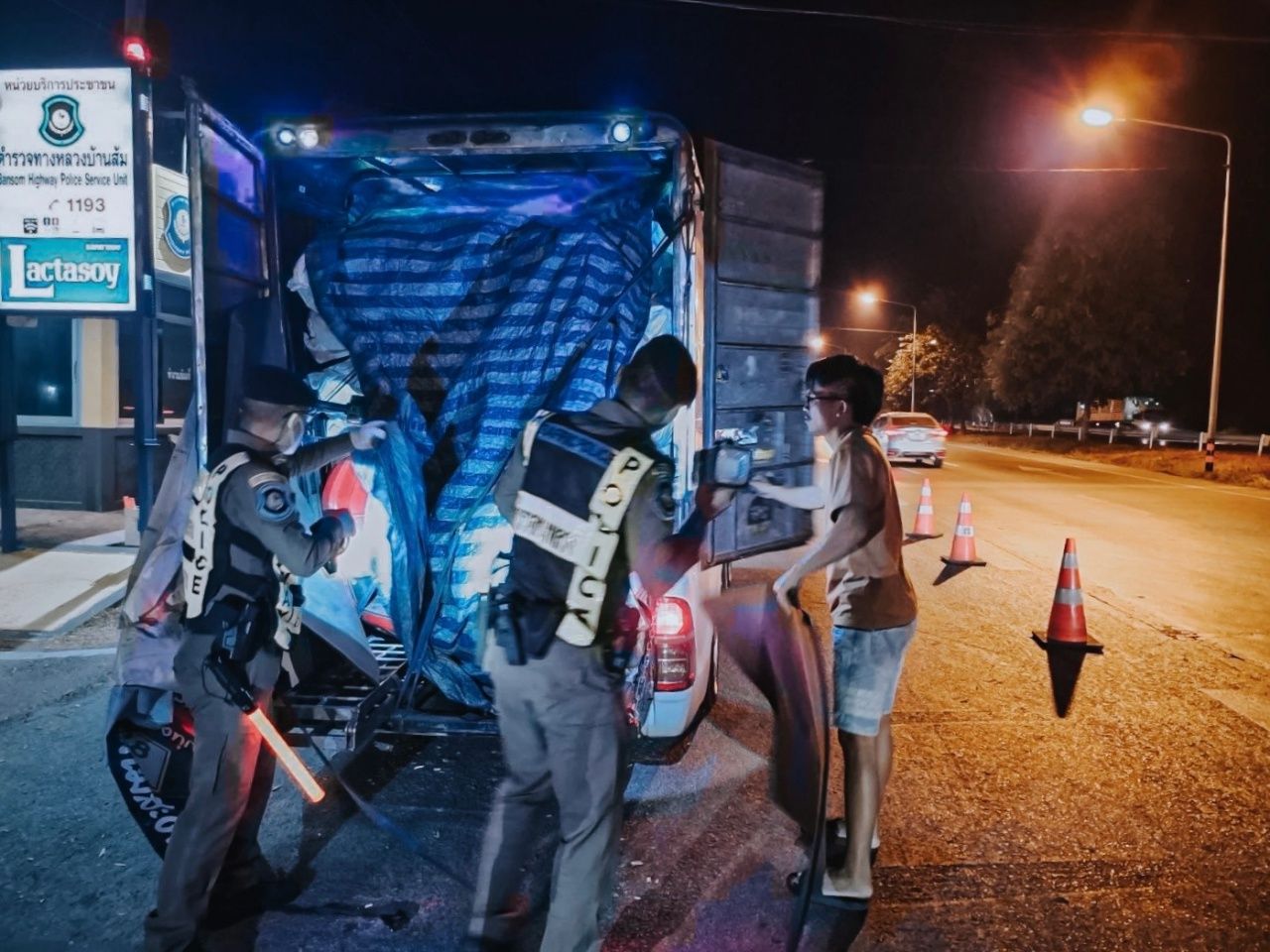 全国警察总监下令设立检查点 以防止泰柬边境的安全威胁