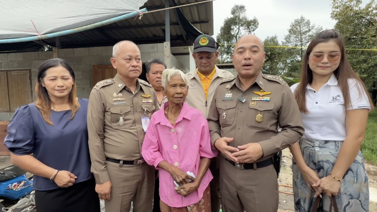 善款涌入，援助77岁老妇因风暴树倒压倒房屋后住在寺庙旁