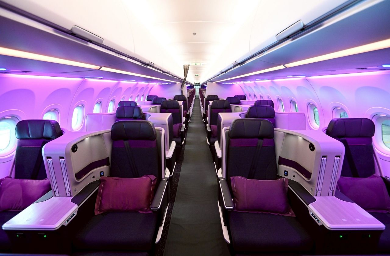 带您了解泰国航空的Airbus A321neo，每座位可减少高达20%的碳排放