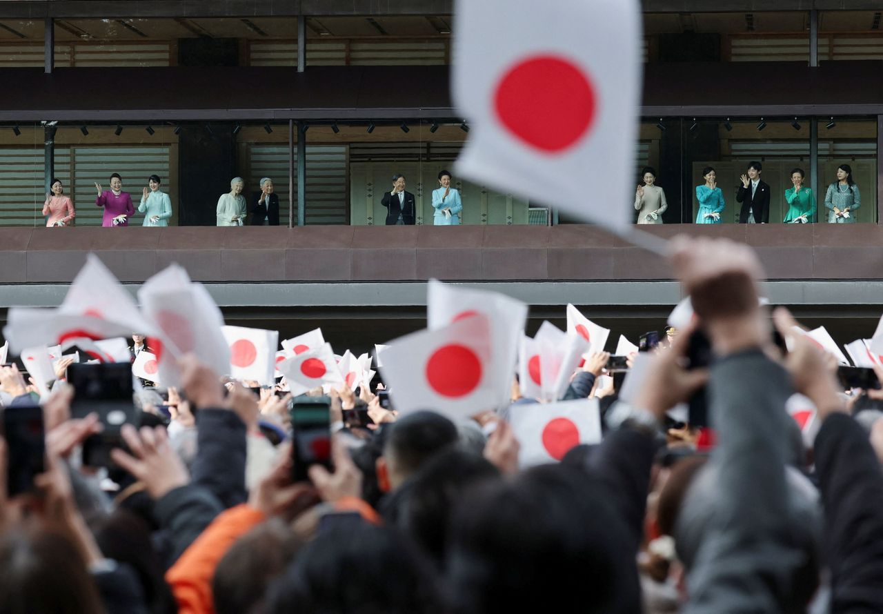 日本天皇新年大典，皇太子悠仁首次参加