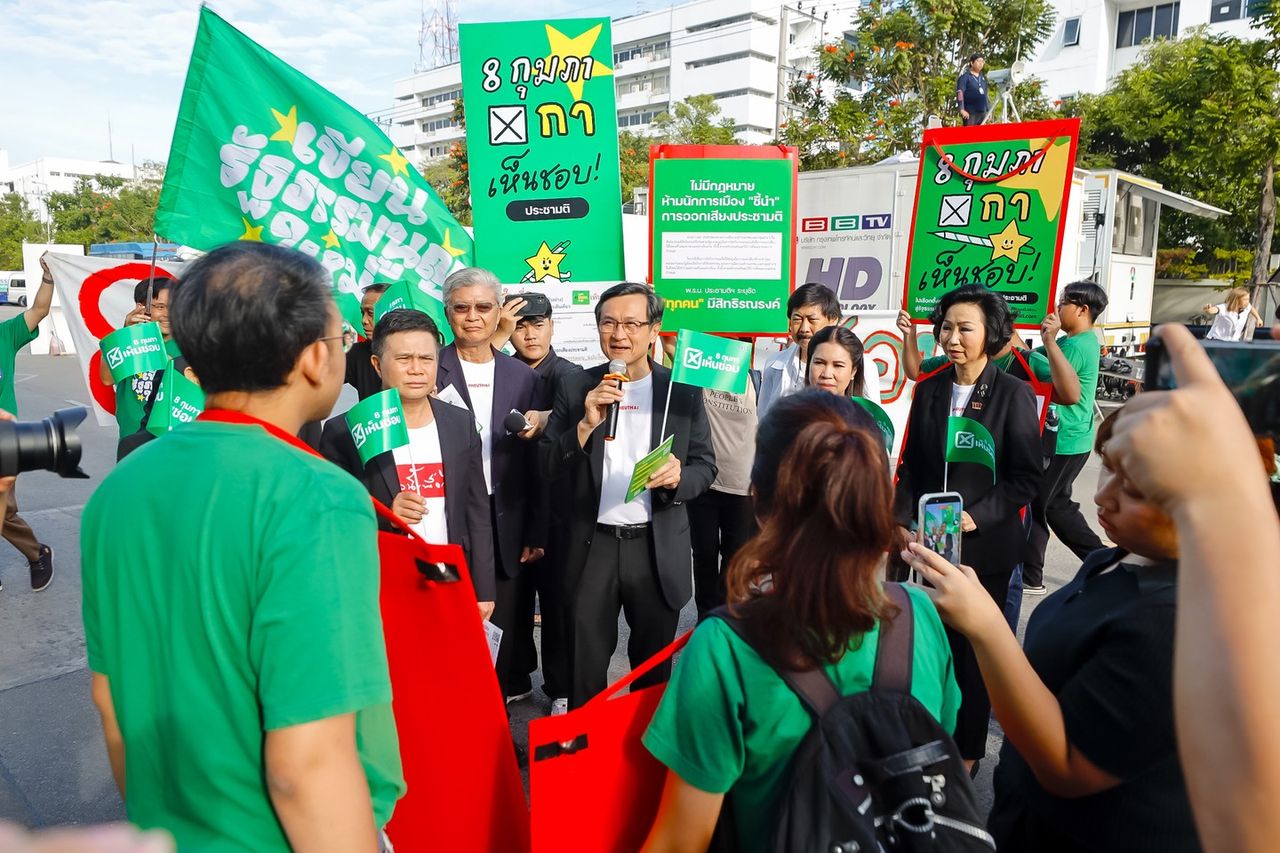 “查图伦” 率领民间团队推进修宪公投“同意”新宪法