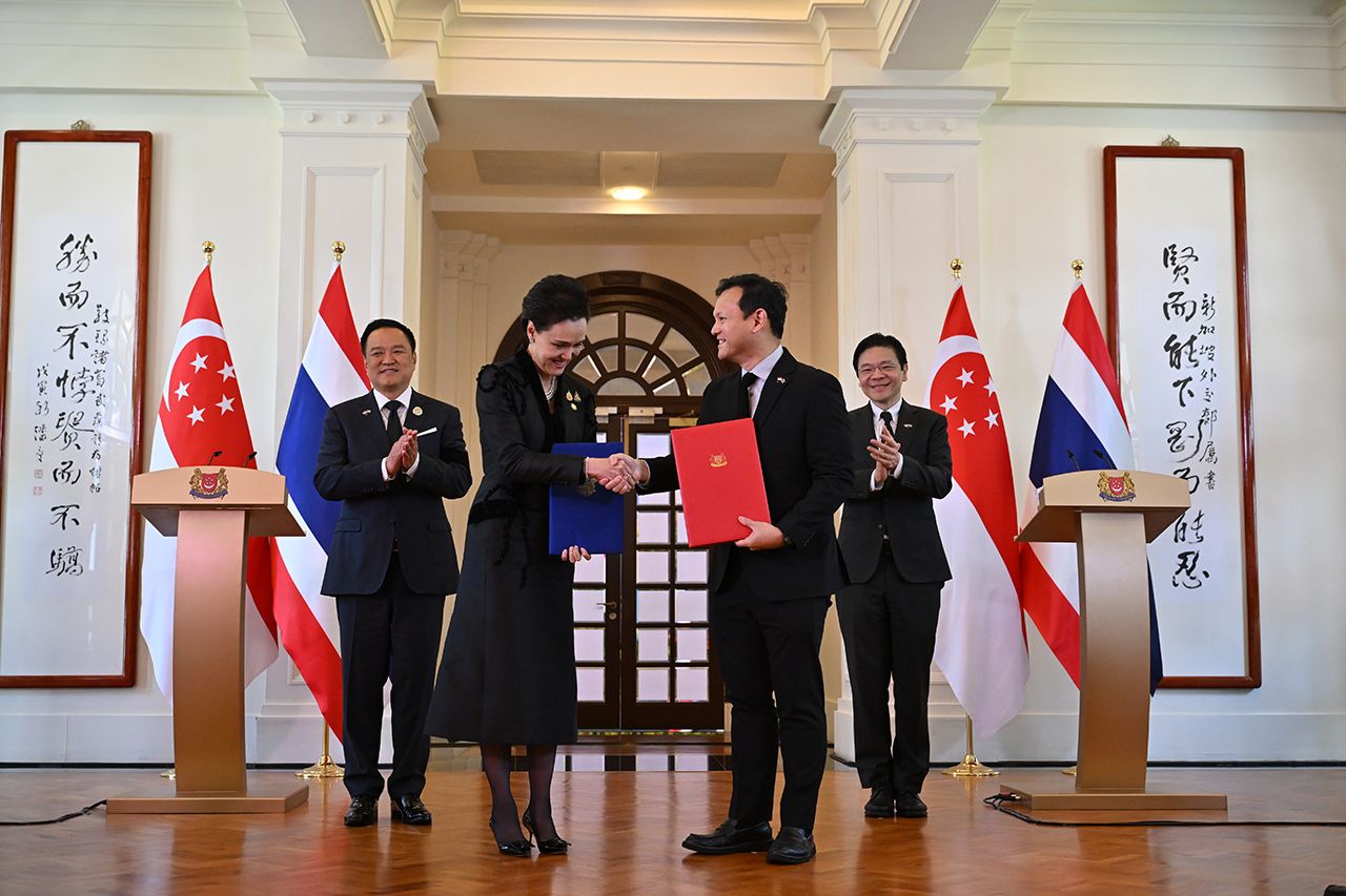 泰国和新加坡签署10万吨大米交易 引领食品安全枢纽 批准全球生产者角色