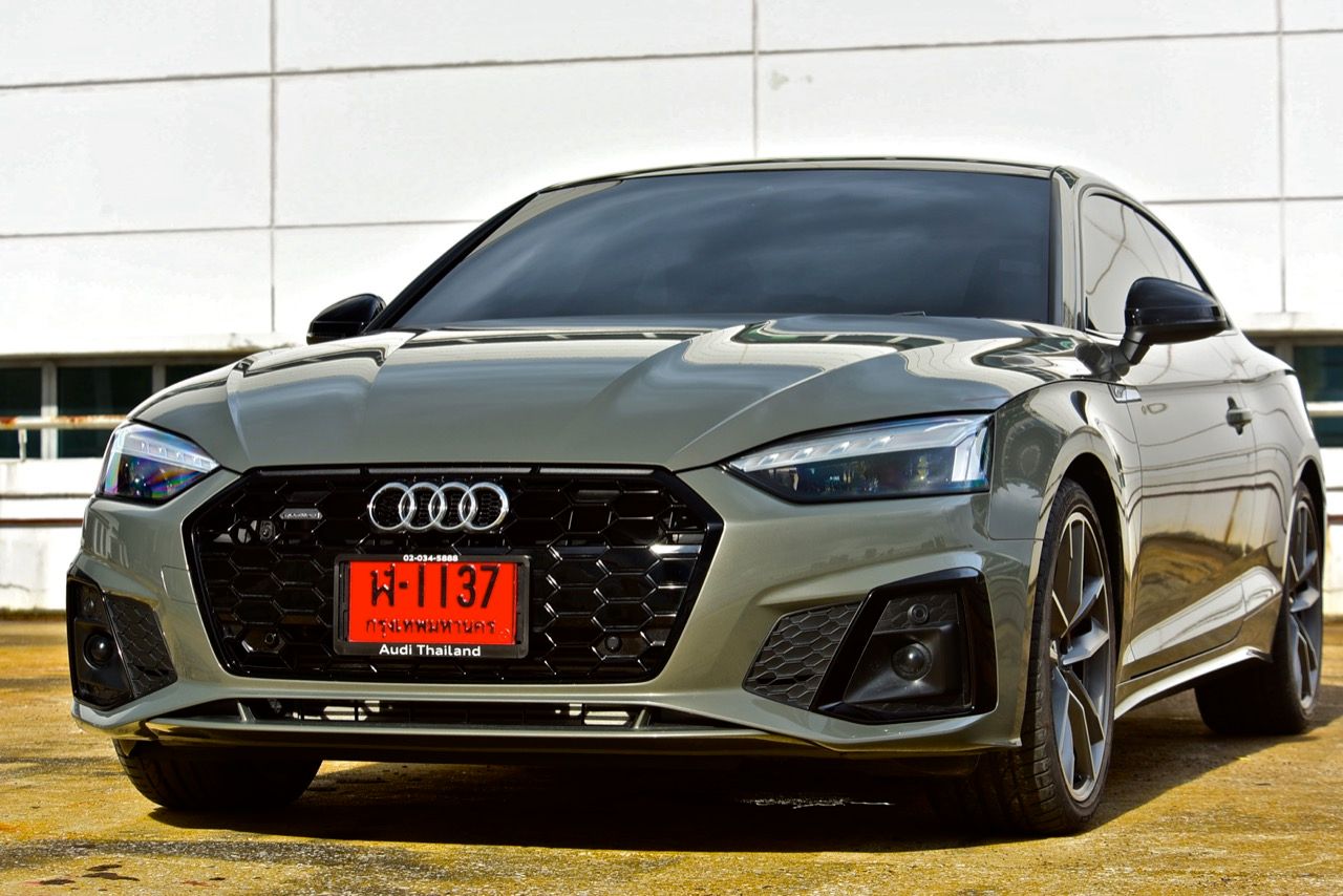 测试 AUDI A5 COUPE 45TFSI QUATTRO S LINE BLACK EDITION