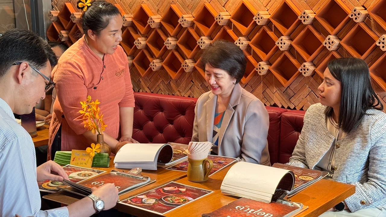 “商业部” 计划评审 2025 年申请“Thai SELECT”标志的餐馆