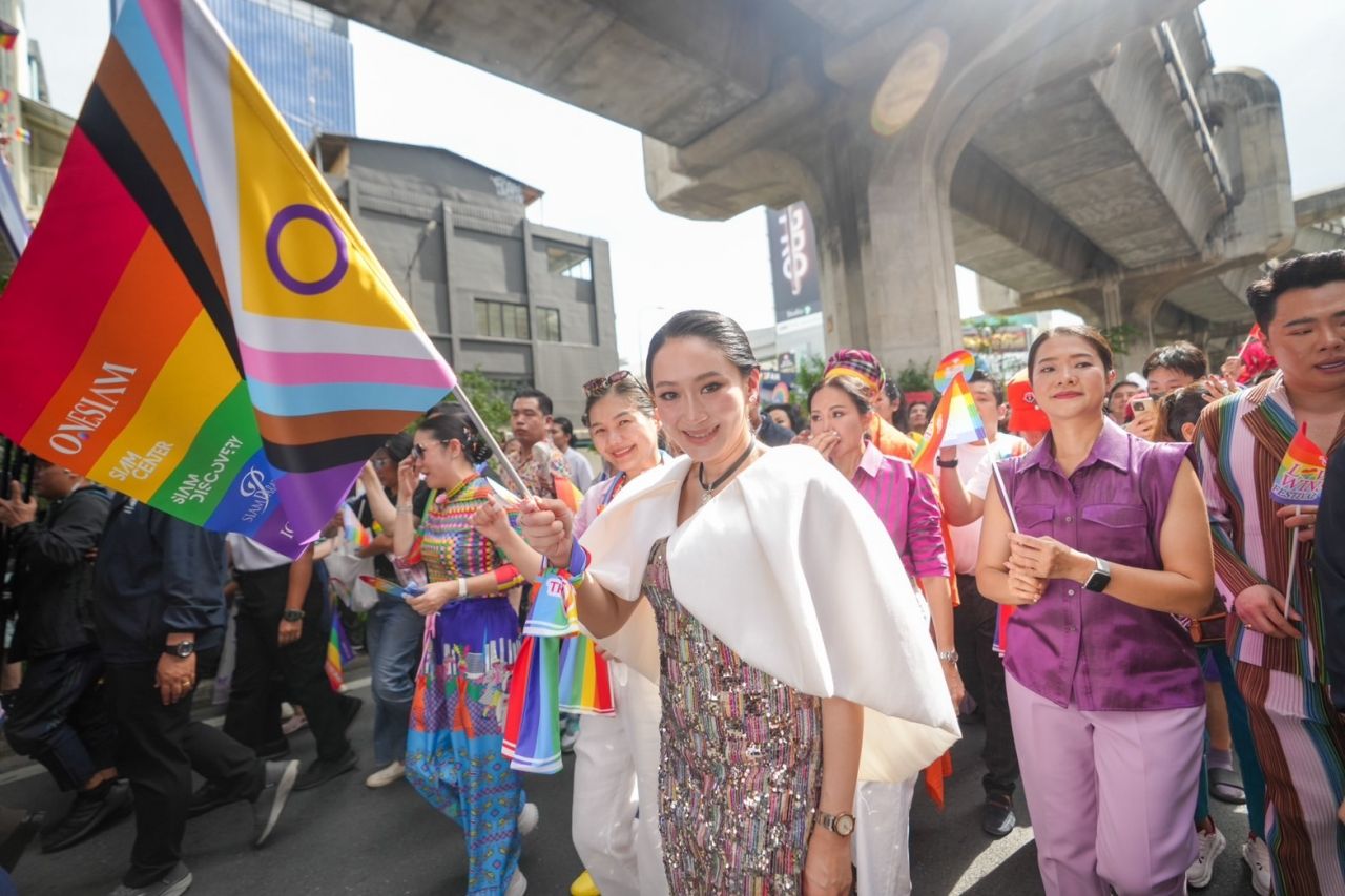 启动曼谷骄傲游行 2025 总理支持自由权利与自我爱