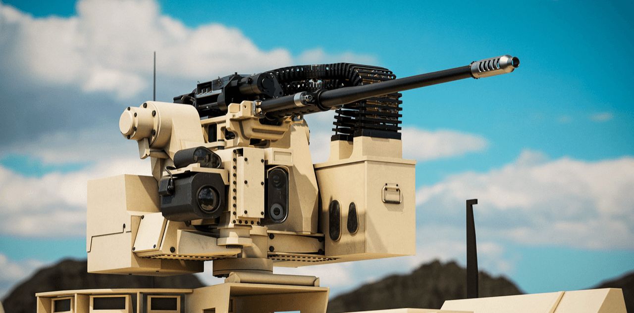 泰国组装的 D-Iron RCV 无人战车摧毁掩体