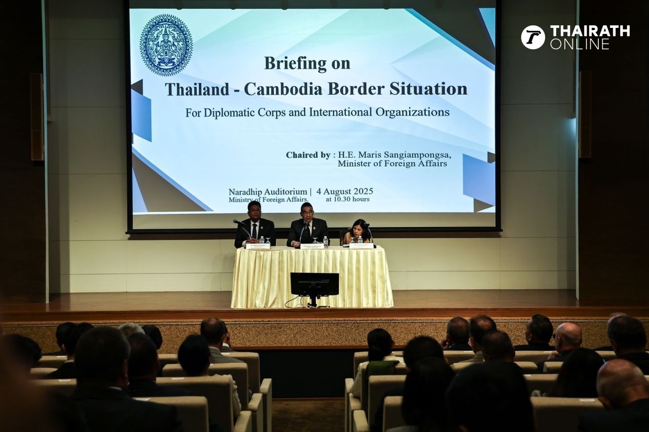 “玛里士”邀请74个国家的使节和国际组织了解泰柬边境局势