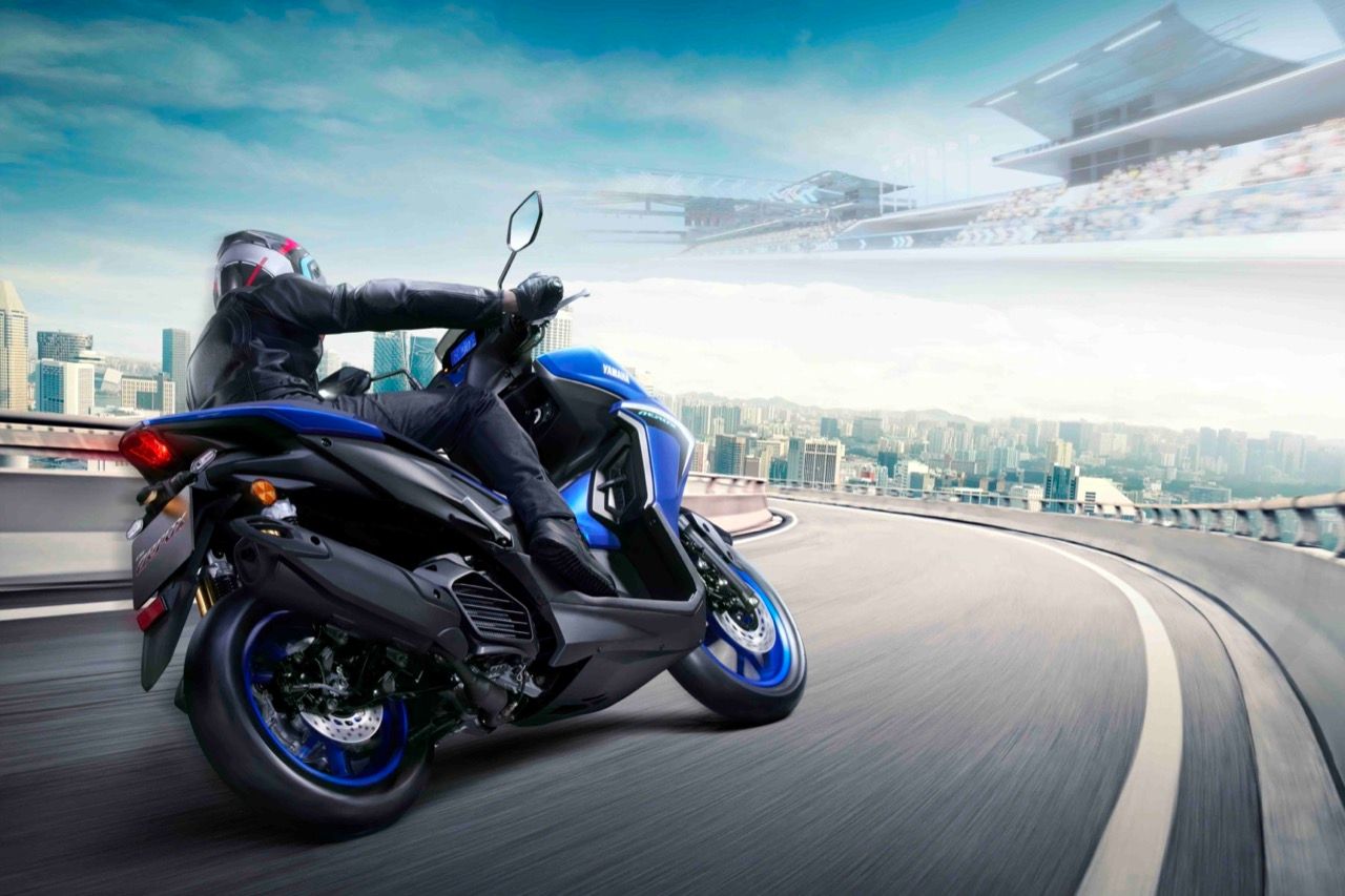 YAMAHA 新款 AEROX 全新自动运动摩托车