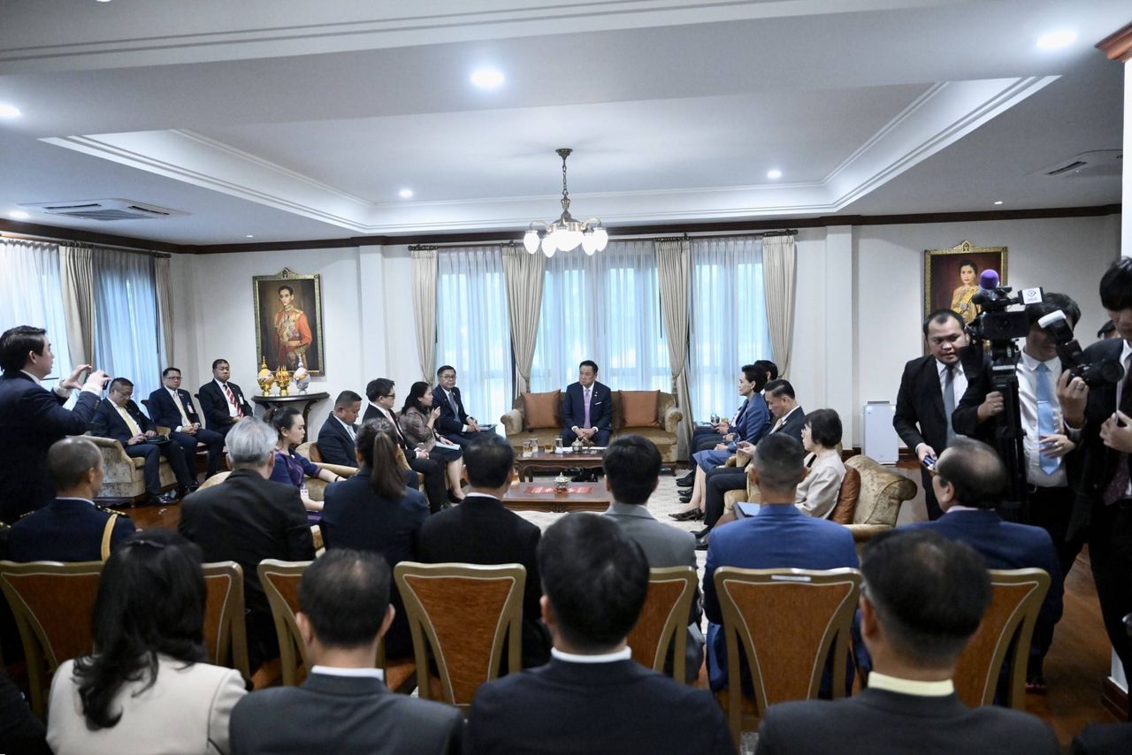 泰国总理与泰国团队会谈，力争在2027年实现双边贸易110亿美元