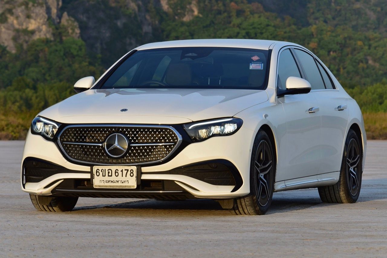 由泰国组装，行驶距离为1100公里——测试MERCEDES-BENZ NEW E220d AMG LINE