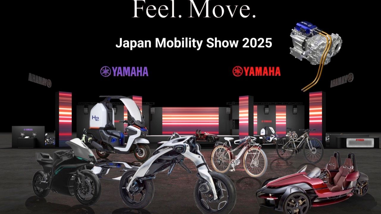 YAMAHA 准备在 2025 年日本移动展上展示未来技术