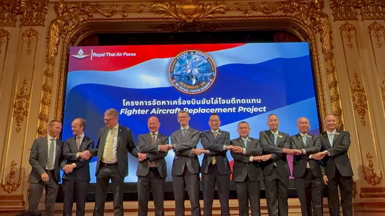 泰国空军司令签署购买Gripen E/F初步阶段协议，称将为国家创造数千亿价值
