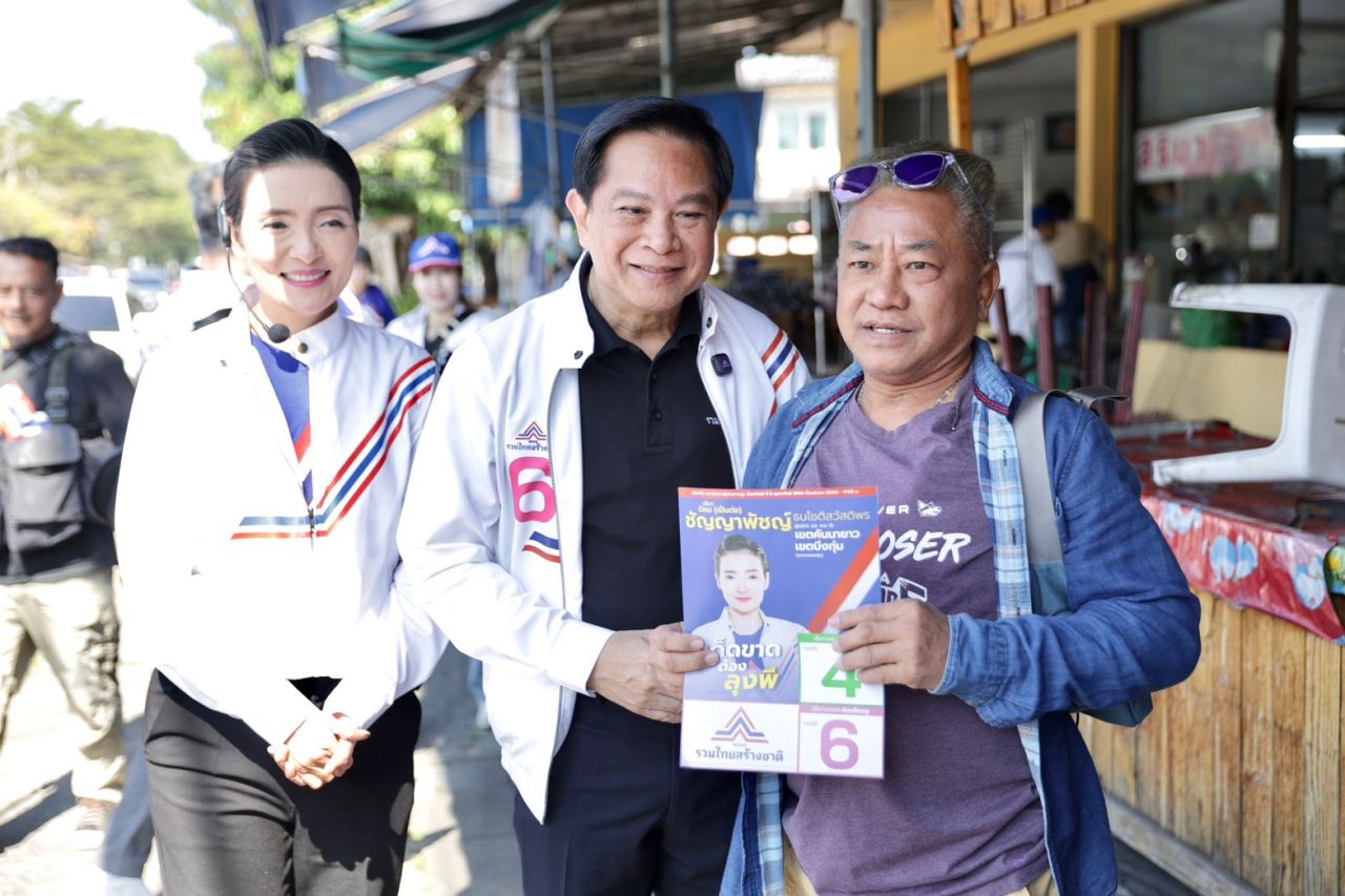 “皮拉潘” 助力曼谷议员选举,提出六大支柱政策,呼吁选人选党