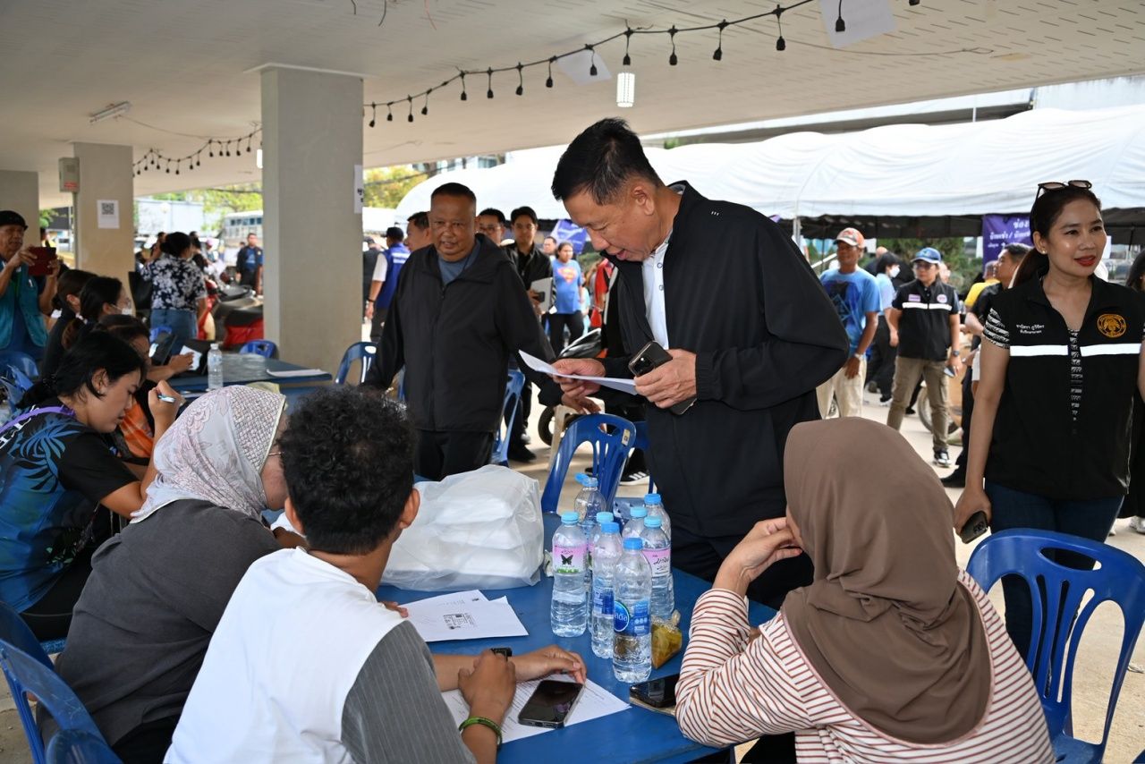 “萨克达” 关注合艾水灾救援登记,加速尽快恢复正常