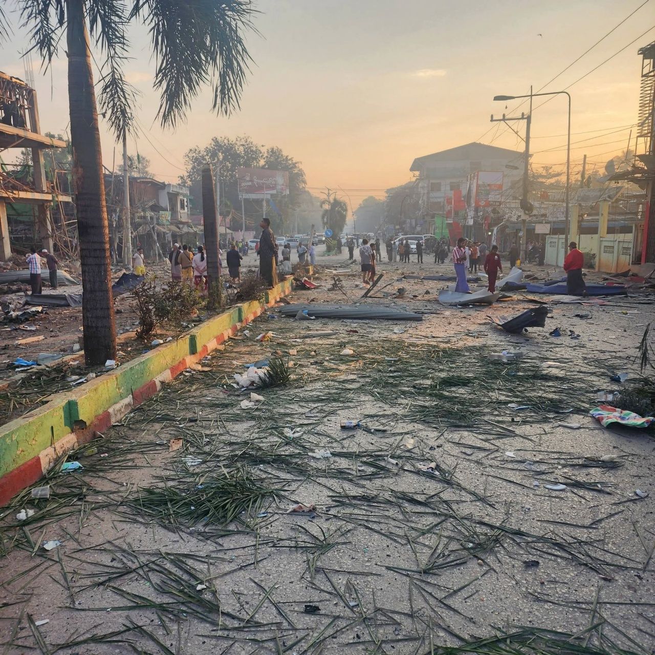 缅甸选举遇挫 不明势力使用自杀式无人机袭击苗瓦迪