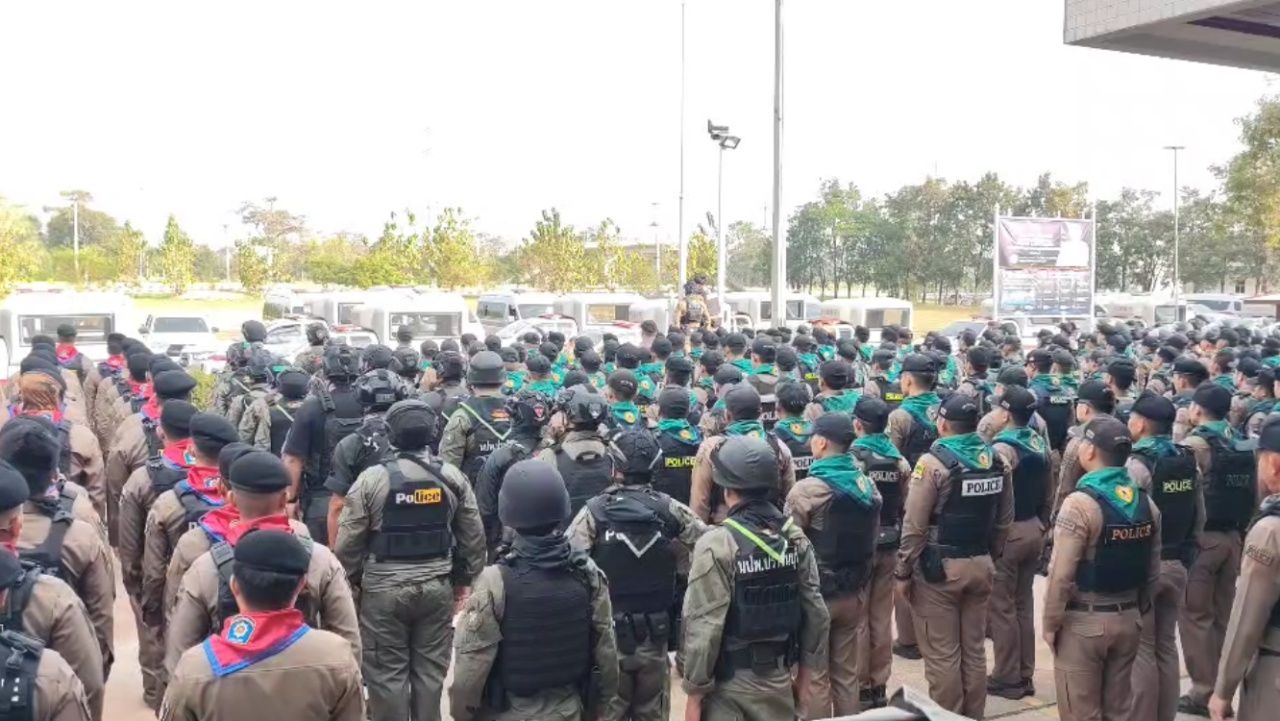 动员600名警察参与“后方保护”任务,泰柬冲突猛烈