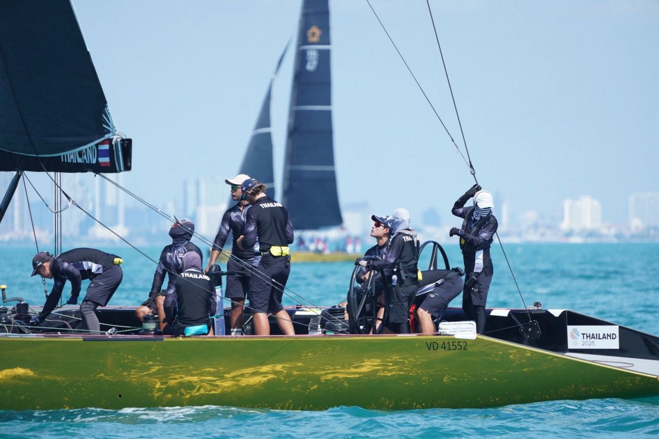 皇后策划三日帆船赛事 助泰国跃居榜首 明日争金