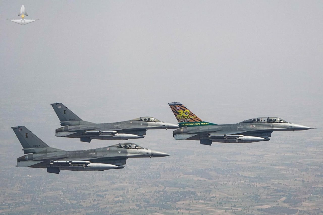 泰国空军的F-16