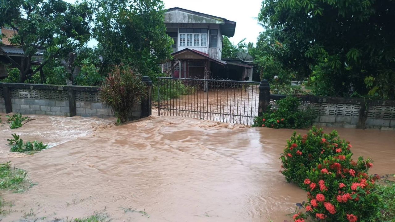 台风“布洛伊”影响普莱 暴雨引发三村洪水