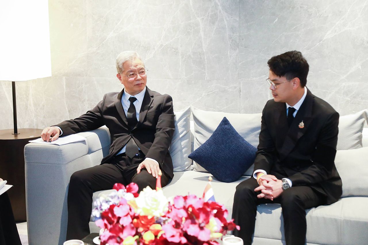 泰国数字经济和社会部长会见中国,携手利用数字势力及人工智能打击骗局,提升网络安全
